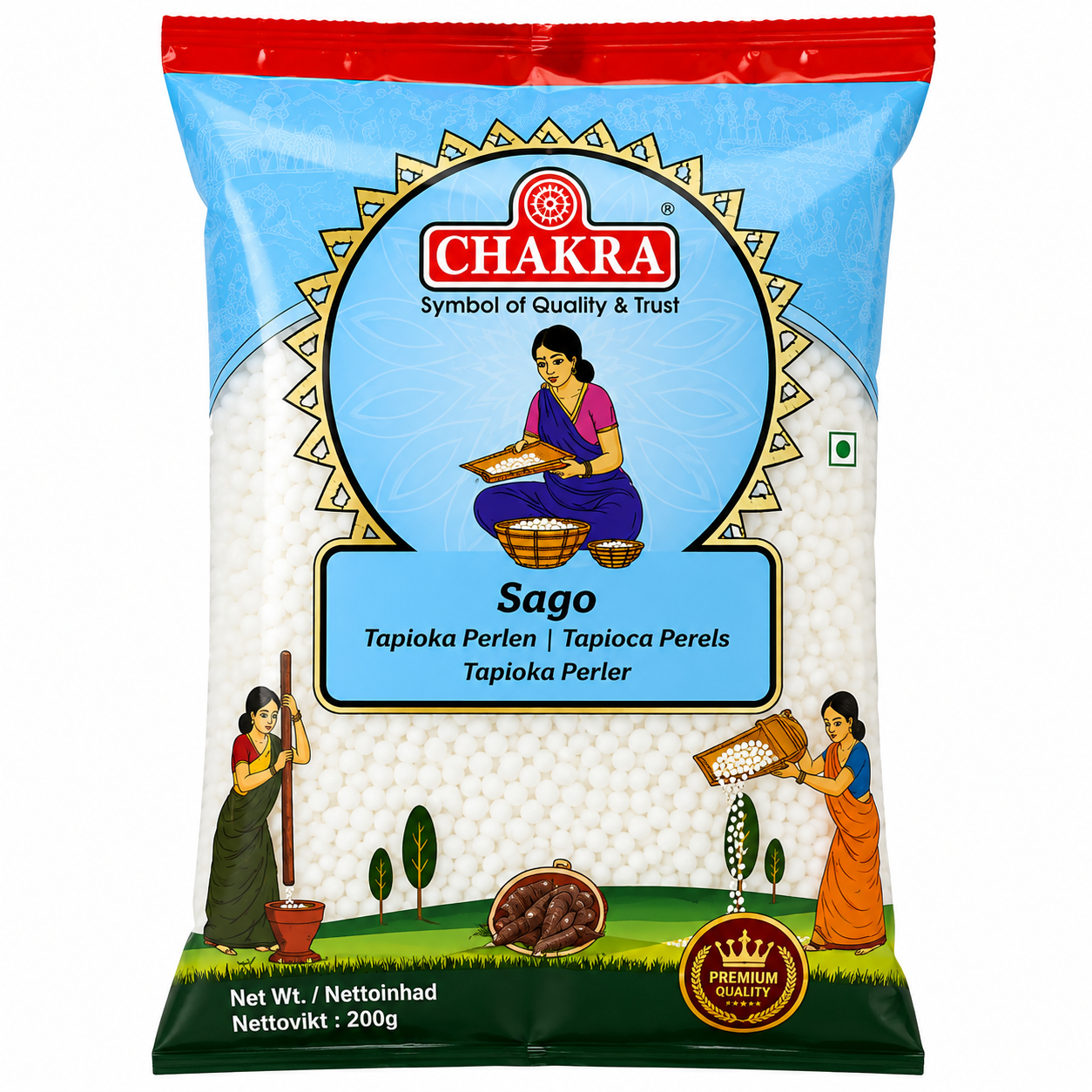 Chakra Sago Small 200g