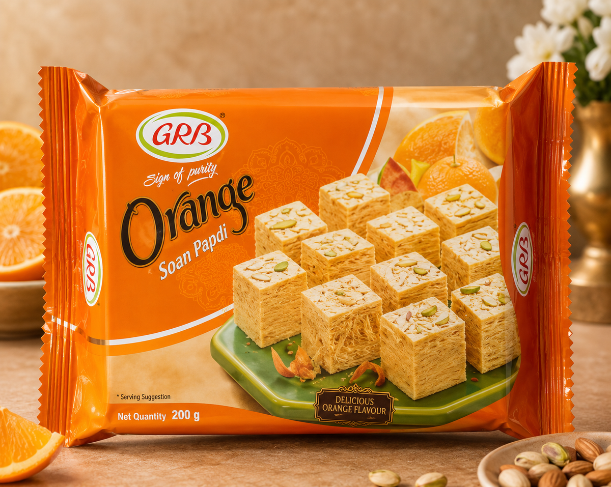 GRB Orange Soan Papdi 200g