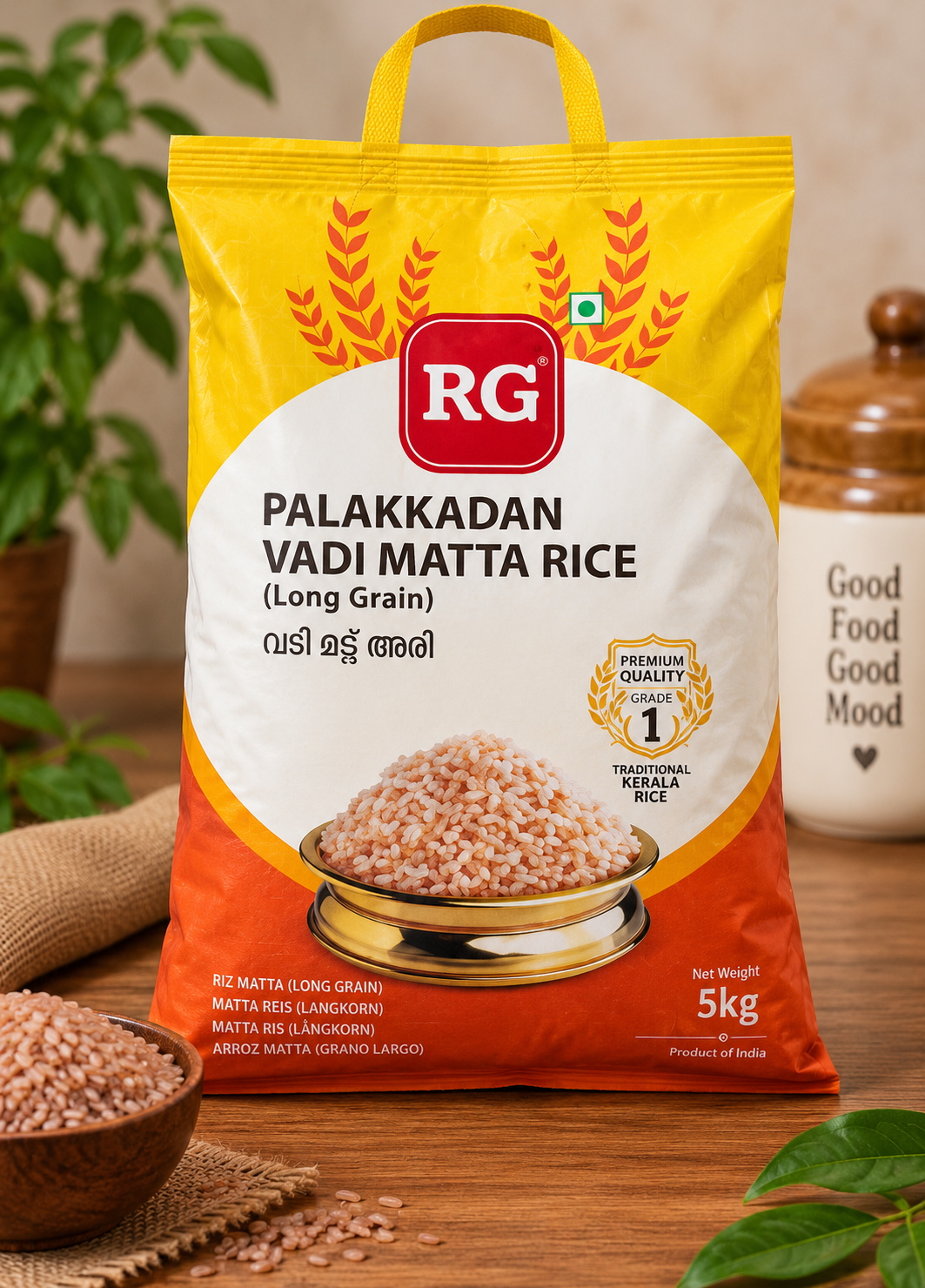 RG Palakkadan Vadi Matta Rice 5kg