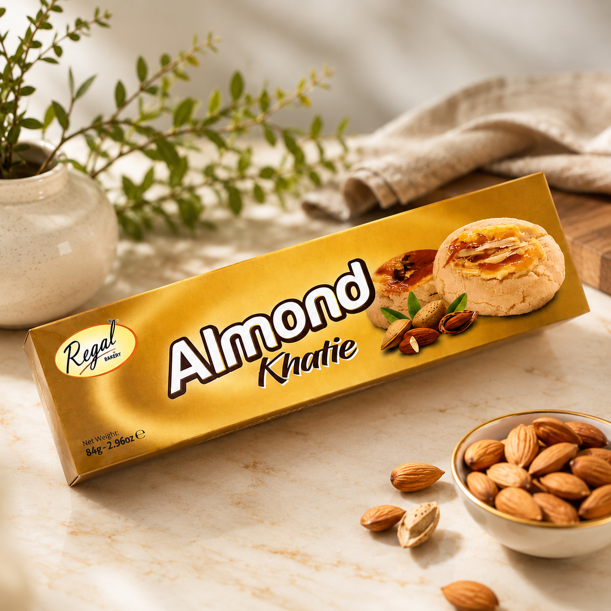 Regal Almond Nan Khatie 84g