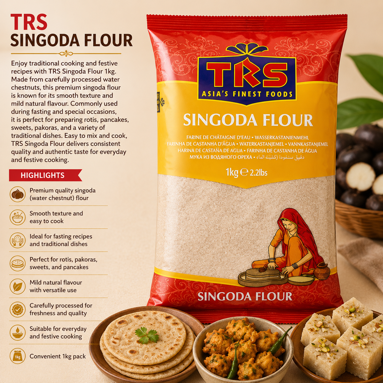 TRS Singoda flour 1kg