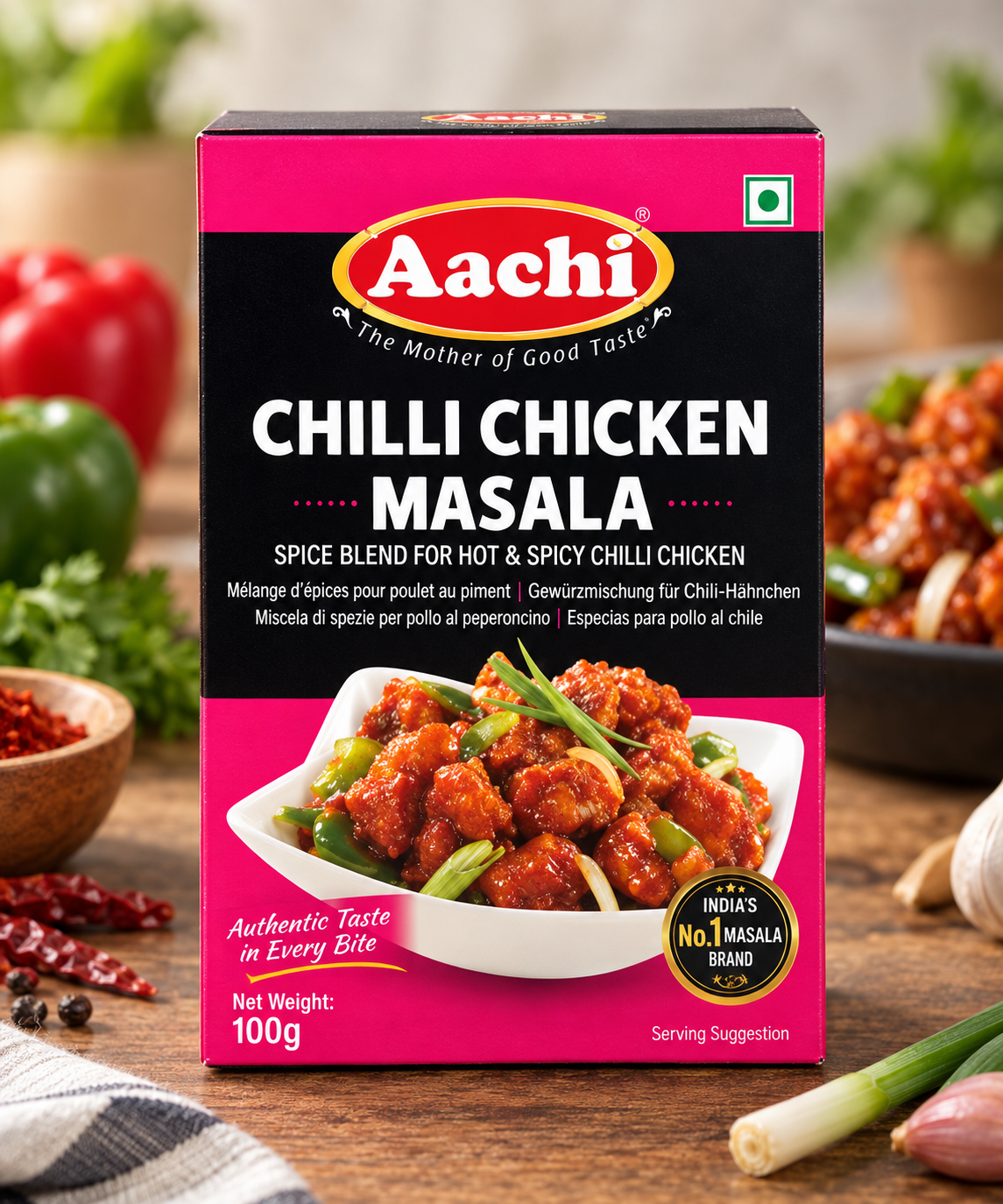 Aachi Chilli Chicken Masala 100g