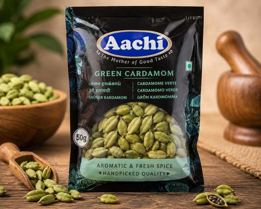 Aachi Green Cardamom 50g