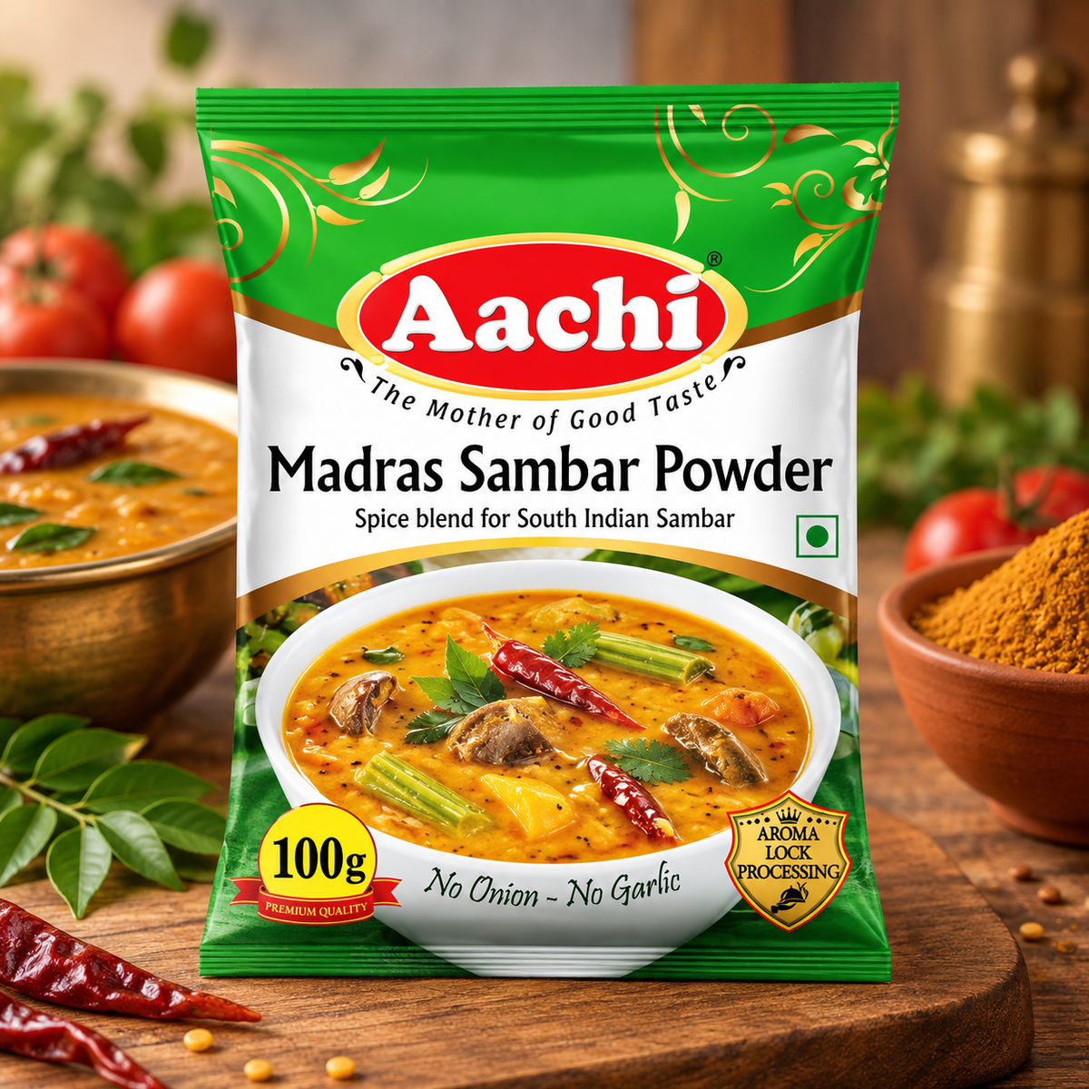 Aachi Madras Sambar Powder 100g