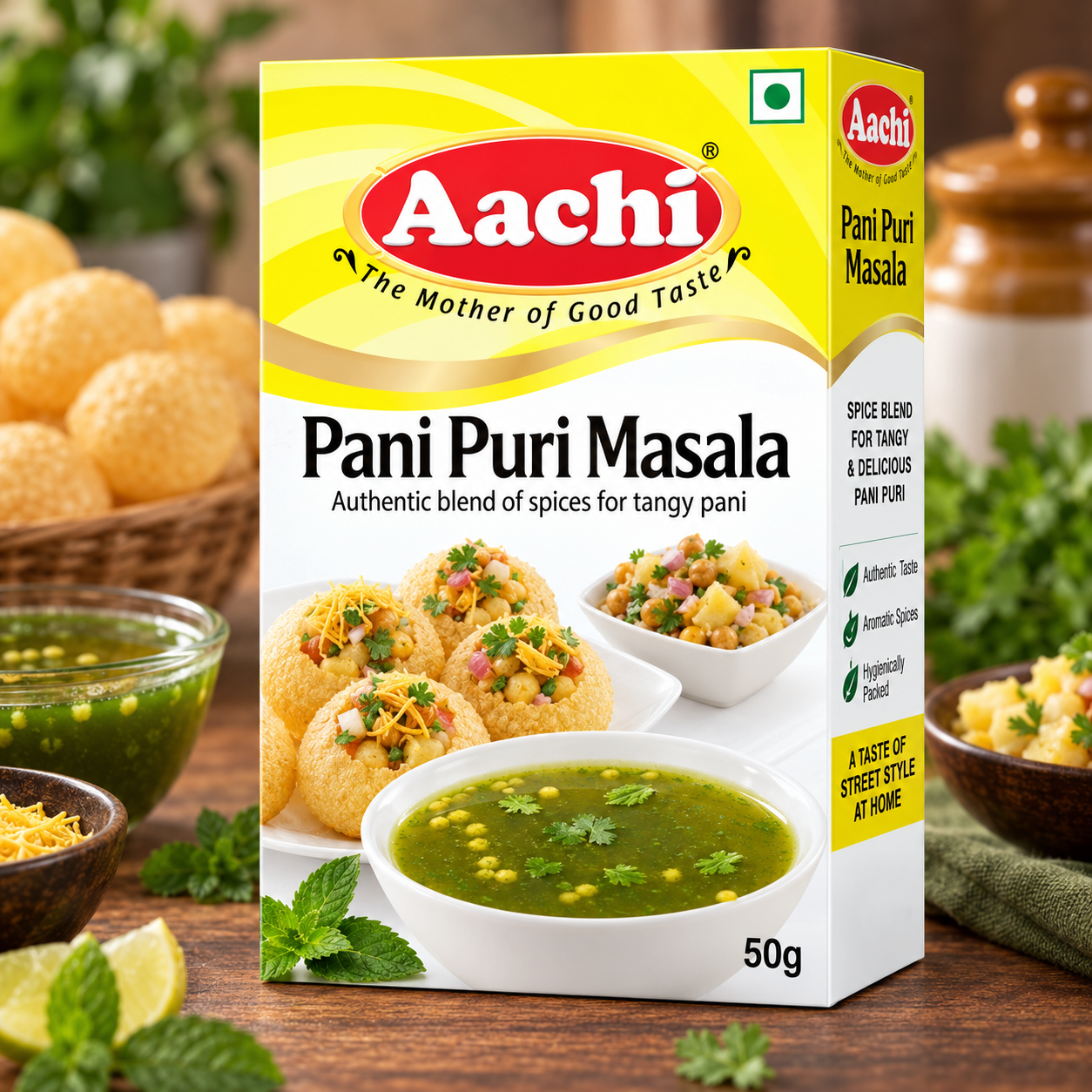 Aachi Pani Puri Masala 100g