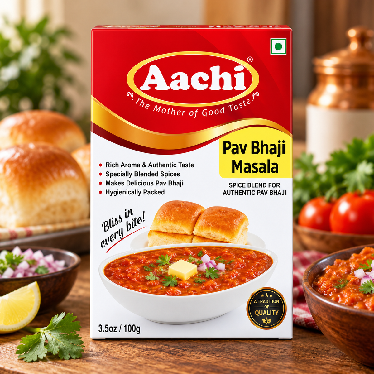Aachi Pav Bhaji Masala 100g