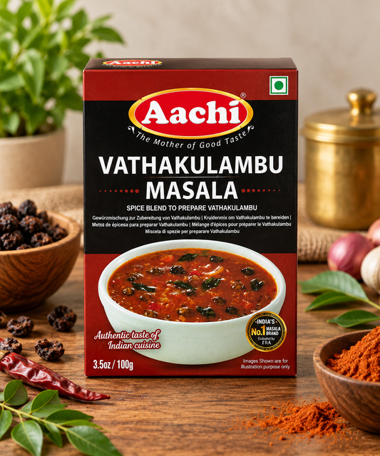 Aachi Vatha Kulambu Masala 100g