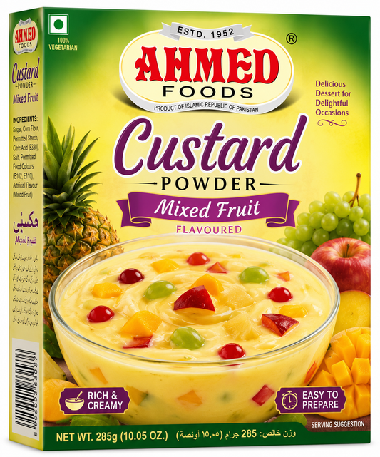 Ahmed Custard Powder Mixed fruit 285gm