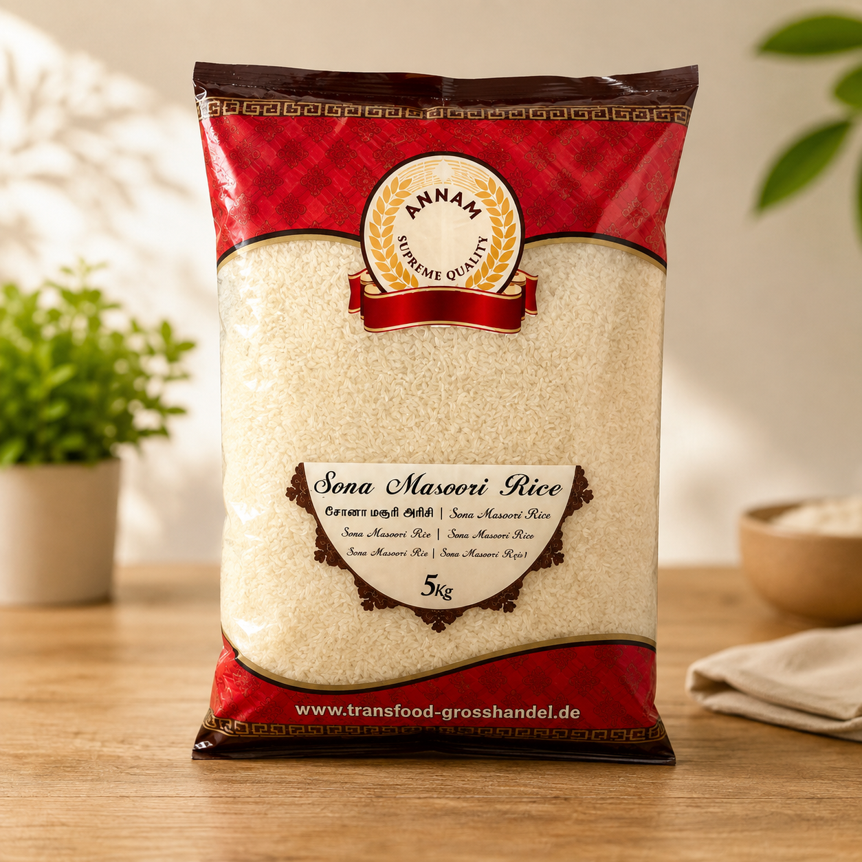 Annam Sona Masoori Rice 5kg