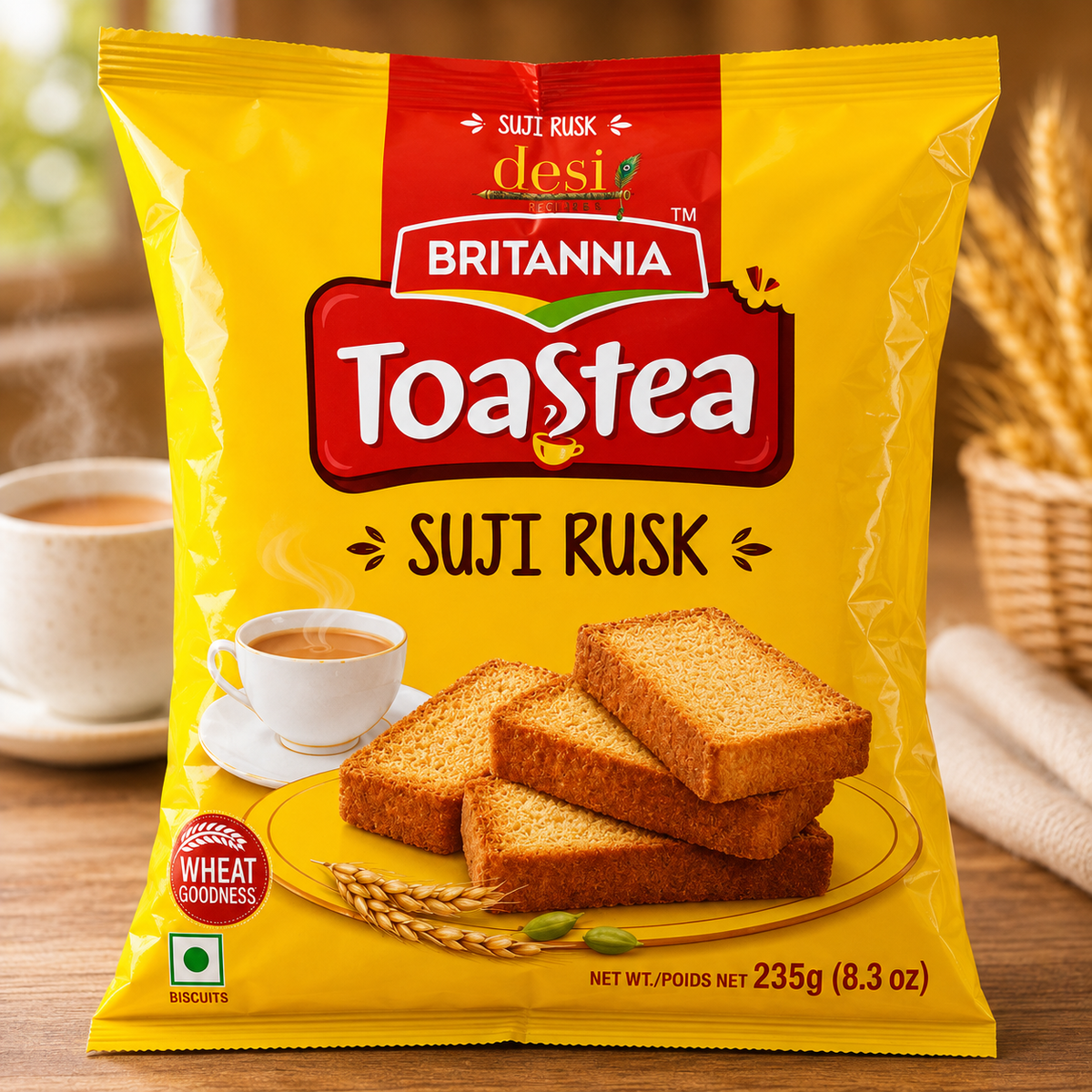 Britannia Suji Rusk 235g