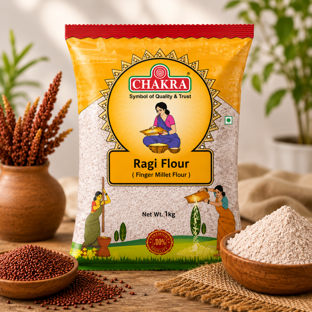 Chakra Ragi Flour 1kg