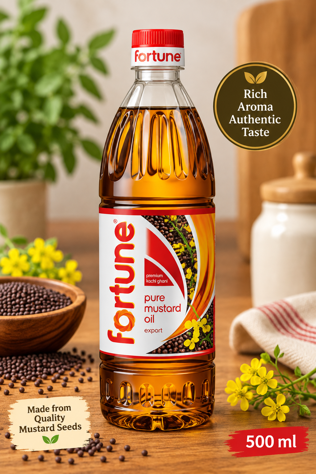 Fortune Mustard Oil Export 500ml