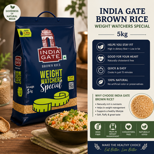 India Gate Brown Rice 5kg