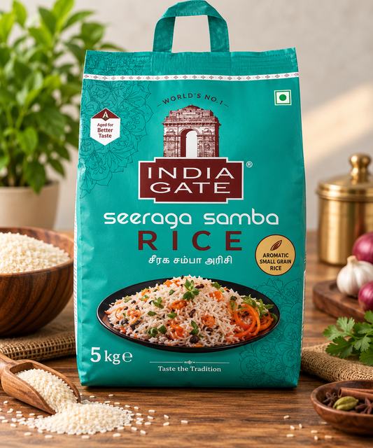 India Gate Seeraga Samba Rice 5kg
