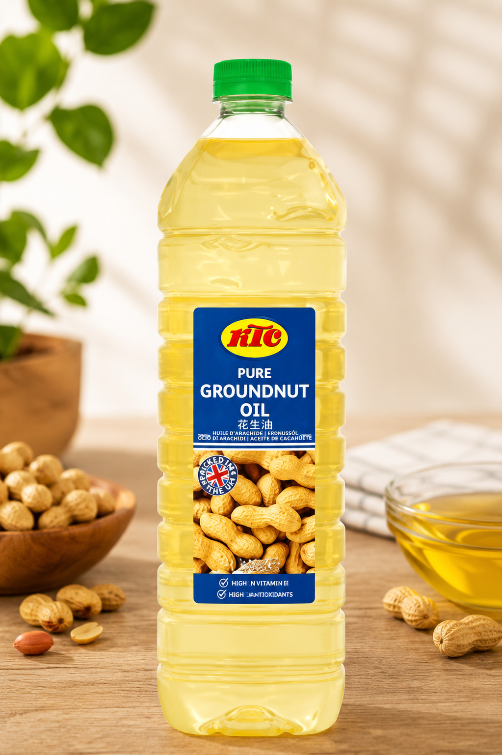 KTC Pure Groundnut Oil 1L