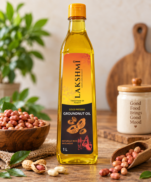 Lakshmi Cold Pressed Peanut Oil 1L