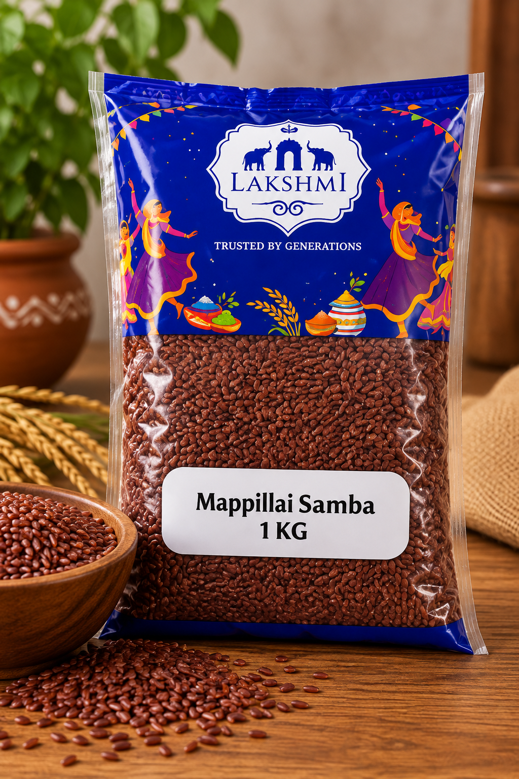 Lakshmi Mapillai Samba Rice 1kg