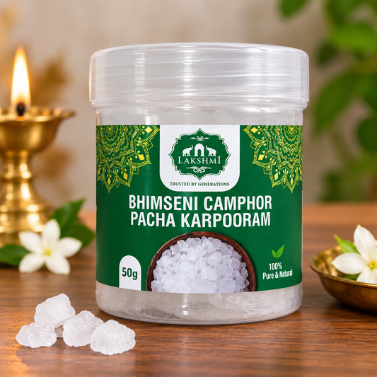 Lakshmi Pacha Karpooram 50g