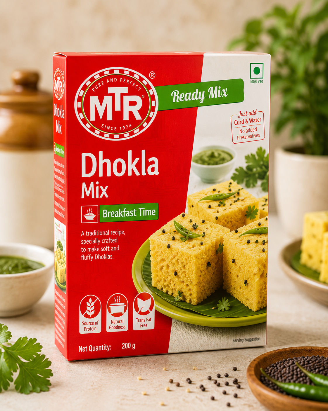 MTR Dhokla Mix – 200gm