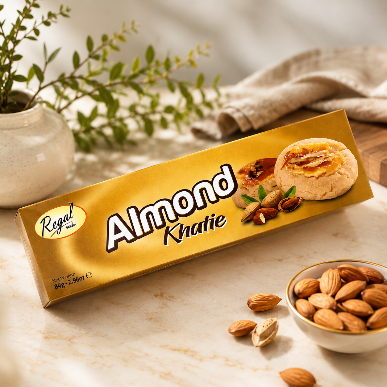 Regal Almond Nan Khatie 84g