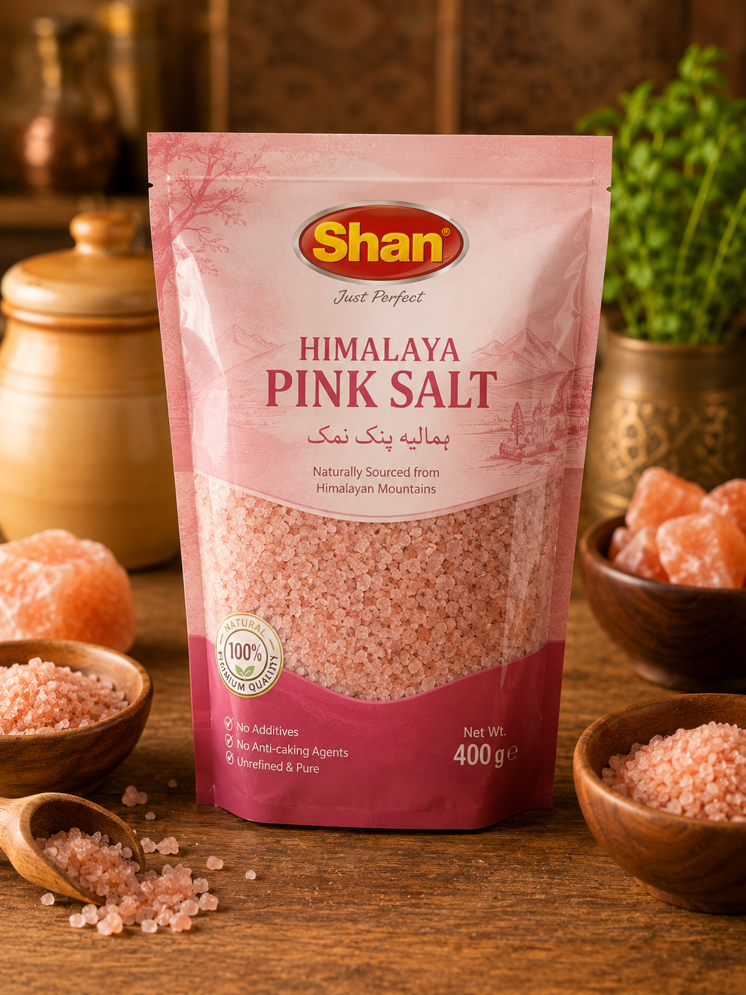 Shan Himalaya Pink salt 400g