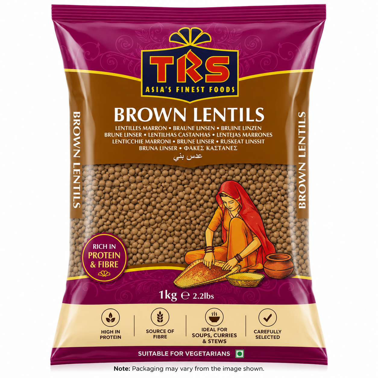 TRS Brown Lentils 2kg