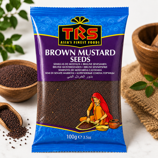 TRS Brown Mustard Seeds 100g