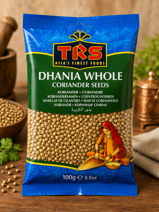 TRS Dhania Whole (Coriander Seeds) 100g