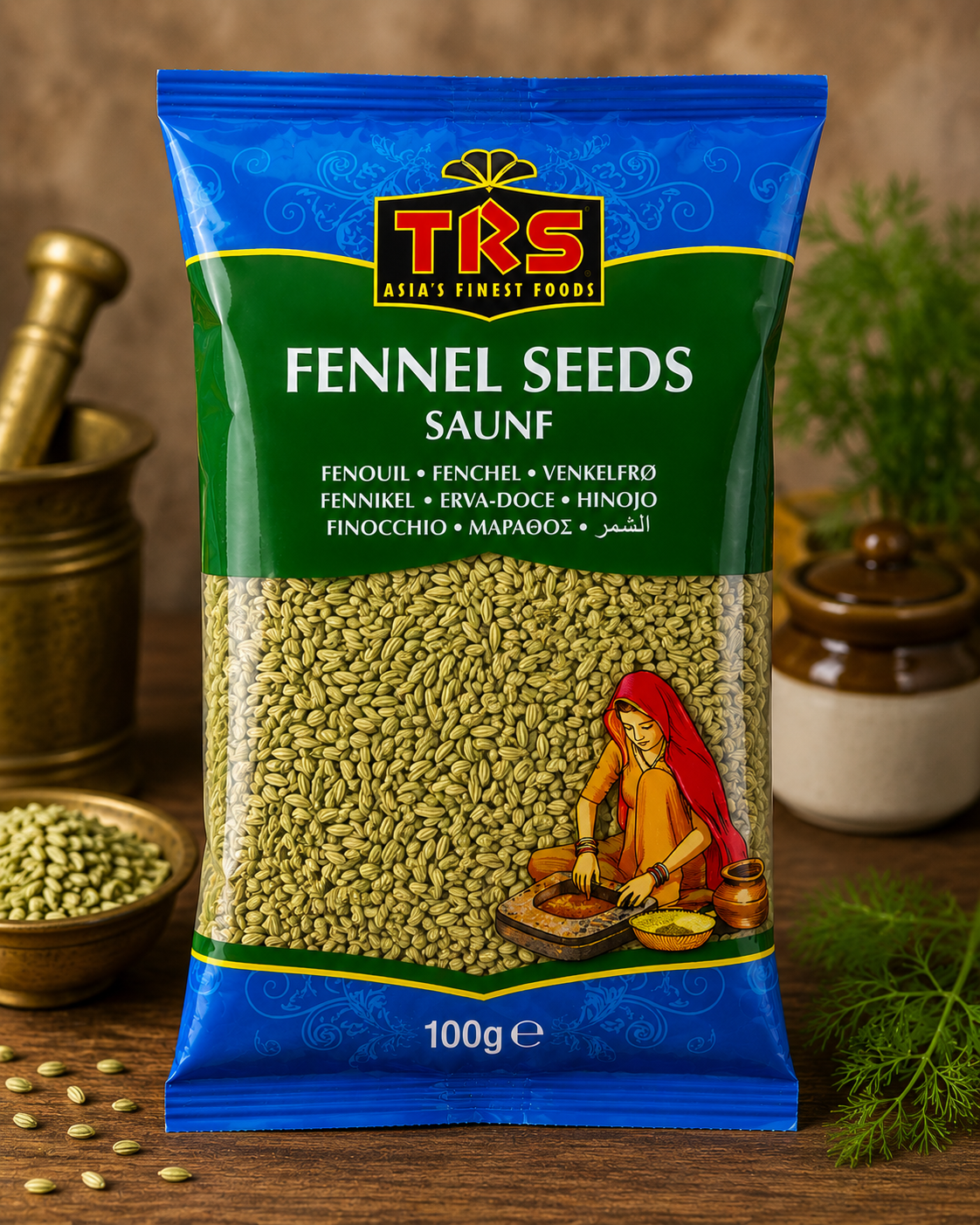 TRS Fennel Seeds 100g