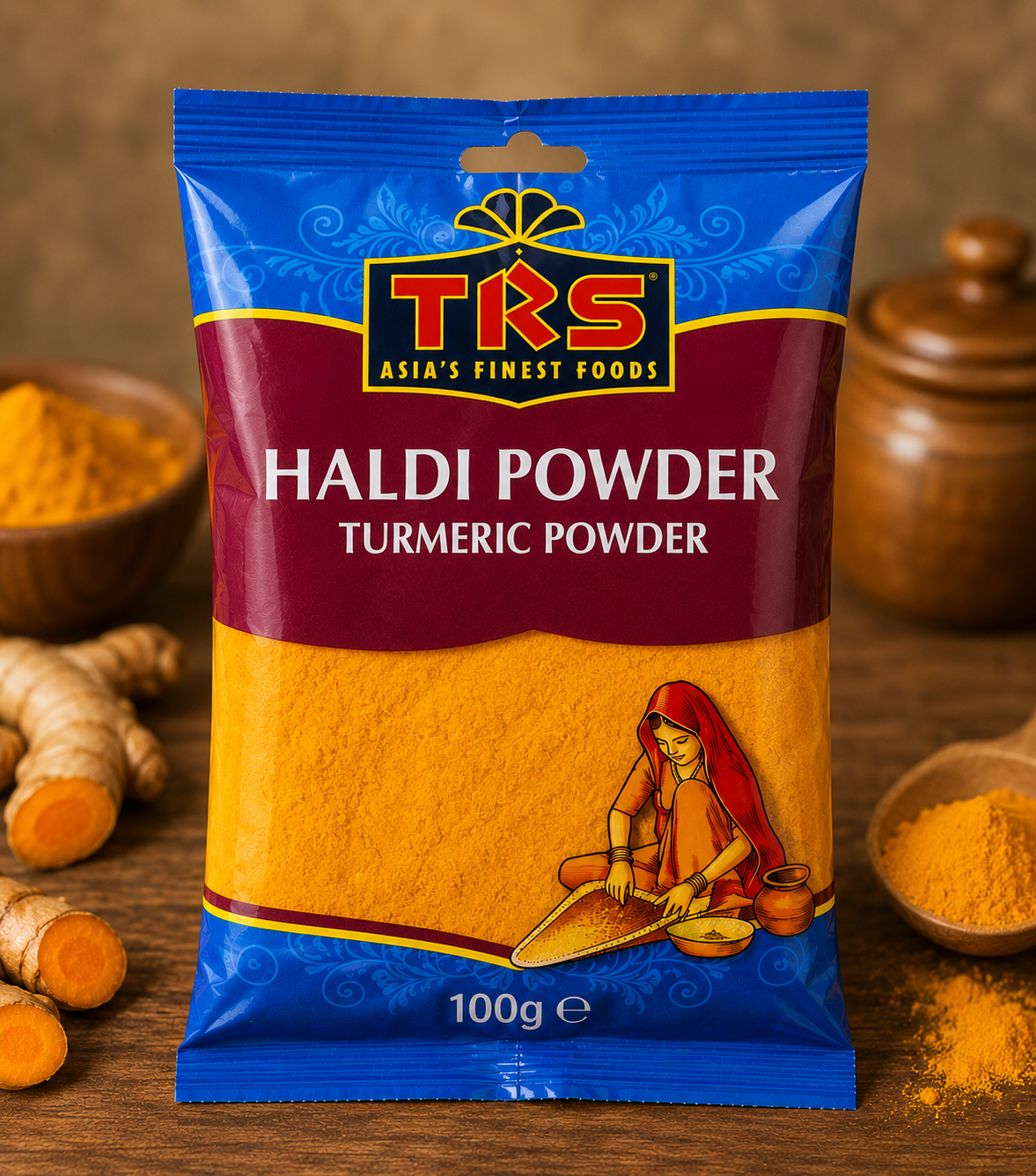 TRS Haldi Powder (Turmeric Powder) 100g