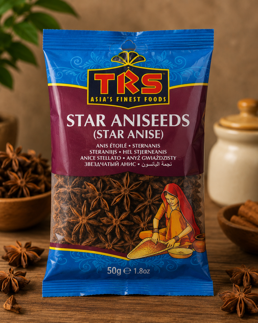 TRS Star Aniseeds (Star Anise) 50g