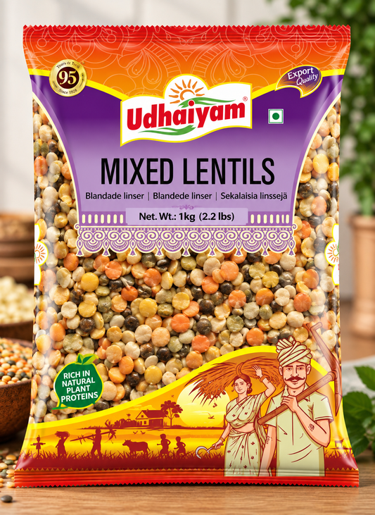 Udhaiyam Mixed Lentils 1kg