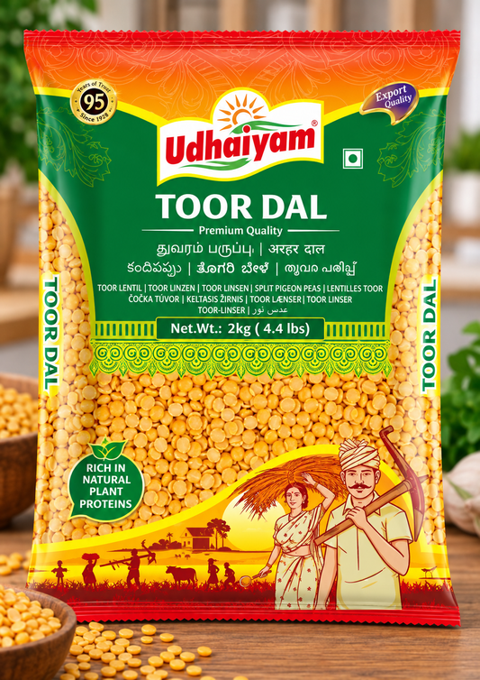 Udhaiyam Toor Dal 2kg