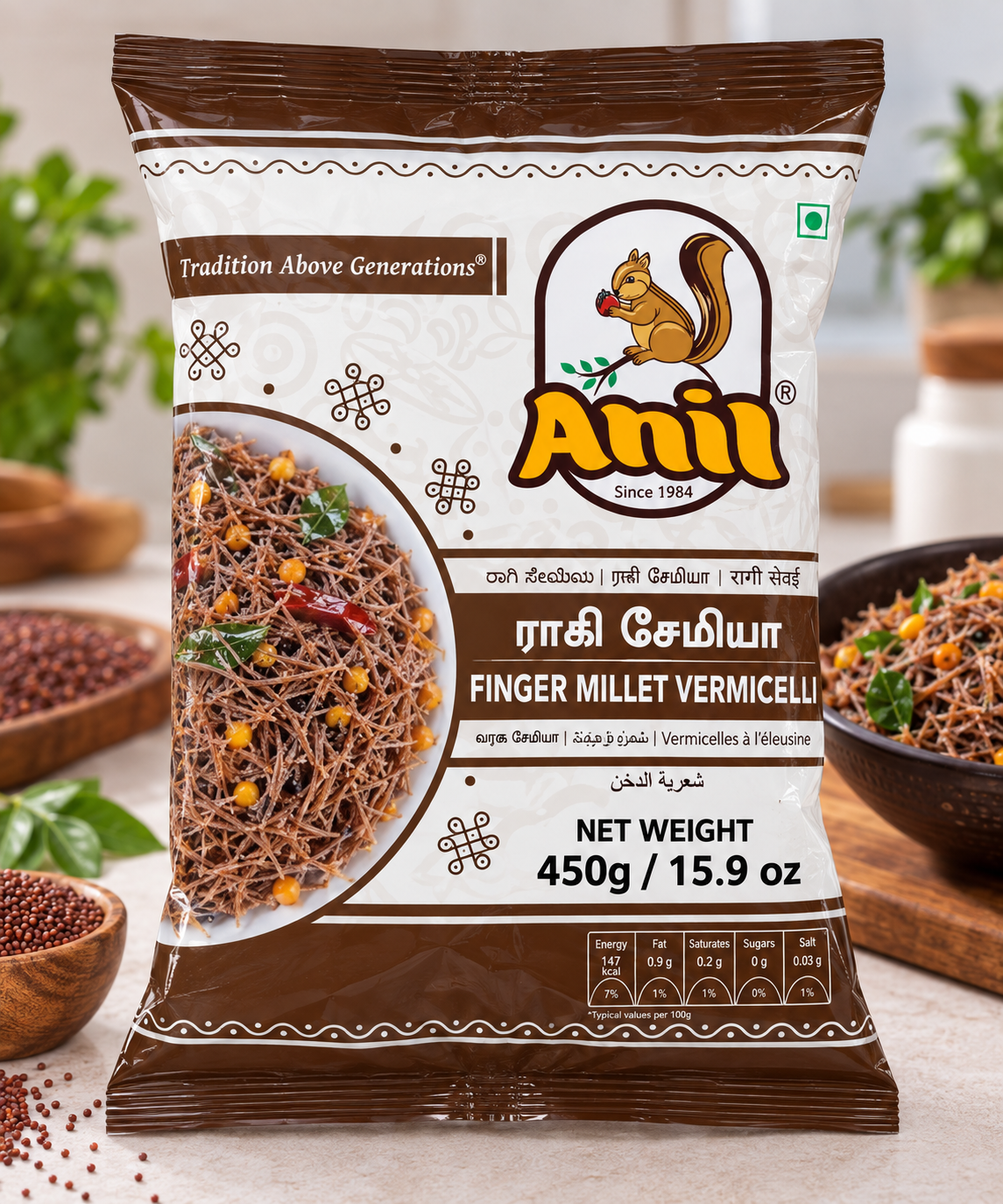 Anil Ragi Vermicelli 450g