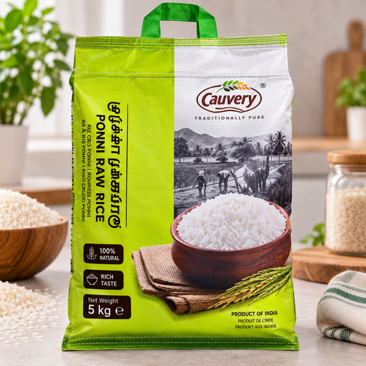 Cauvery Ponni Raw Rice 5kg