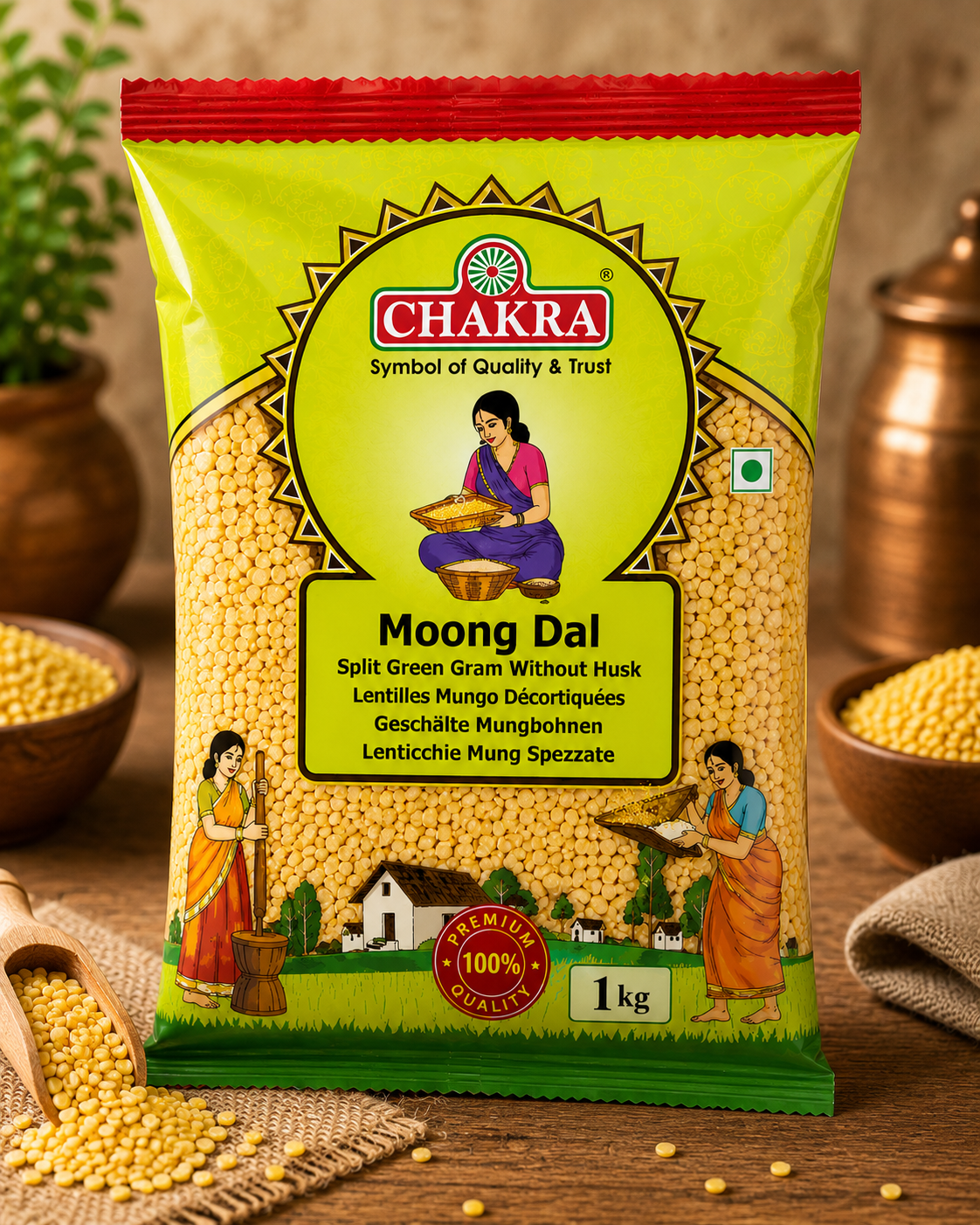 Chakra Moong Dal 1kg
