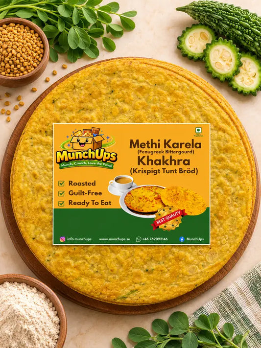 Methi Karela Khakhra
