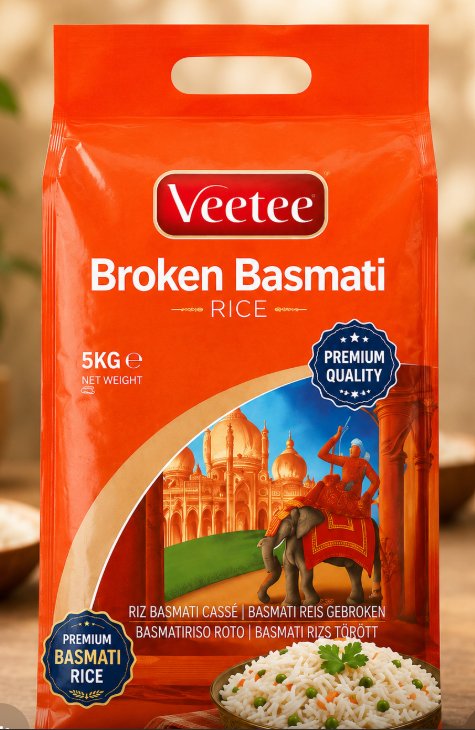 Veetee Broken Basmati Rice 5kg